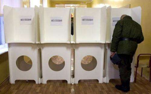 The ruling United Russia party is expected to win the parliamentary elections but with a reduced majority
