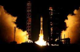 The satellite reached orbit nine minutes after takeoff from the Baikonur space centre