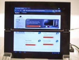 The Sony Tablet will be powered by Google's Android software