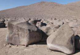 The strange rubbing boulders of the Atacama