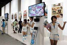 Tokyo game show turns to cell phones, has new star (AP)