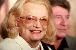 Two-time Oscar-nominated Gena Rowlands, 81, stars in "Olive"