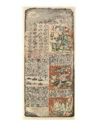 UCSB scholar's reading of hieroglyphic verb alters understanding of Mayan ritual texts