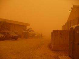 US troops exposed to polluted air in Iraq, researchers report