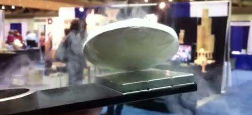 Quantum levitating (locking) video goes viral