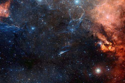 A celestial witch’s broom? -- A new view of the pencil nebula