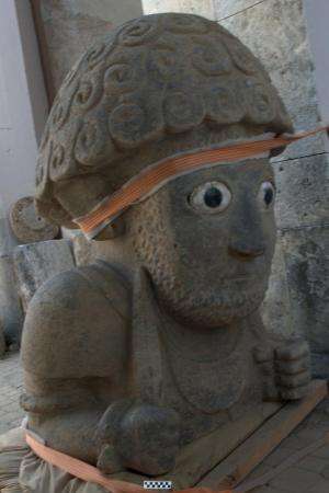 Archeologists unearth extraordinary human sculpture in Turkey