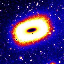 Astronomers discover 'emerald-cut' galaxy