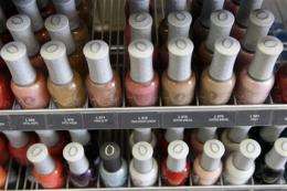 Calif. finds toxins in 'nontoxic' nail polishes (AP)