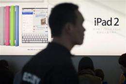Chinese court seeking to mediate iPad dispute (AP)