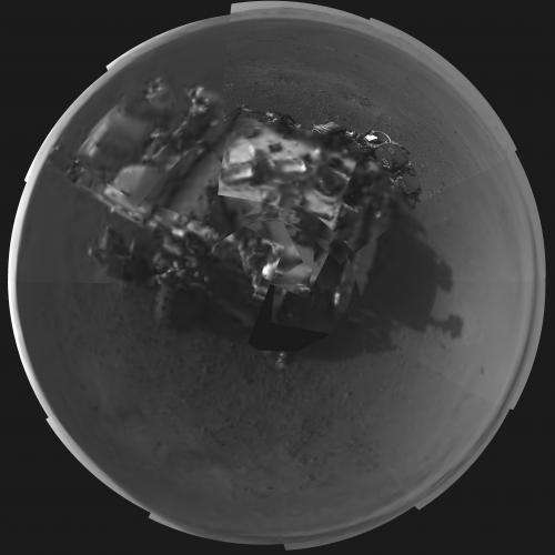 First 360-degree panorama from Curiosity Mars rover