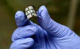 Folding light: Wrinkles and twists boost power from solar panels