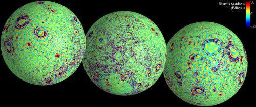GRAIL creates most accurate Moon gravity map
