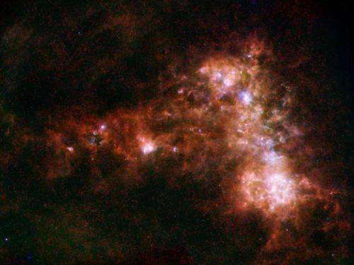 Herschel and Spitzer see nearby galaxies' stardust