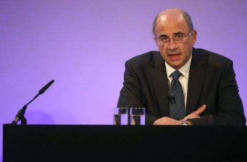 Lord Justice Brian Leveson, pictured in London, on November 29, 2012