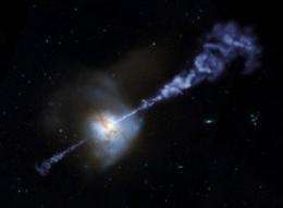 Massive black holes halt star birth in distant galaxies