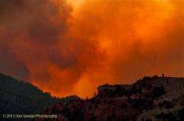 NASA observes the Waldo Canyon Fire, Colorado