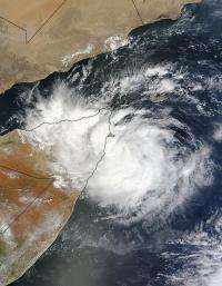 NASA saw Tropical Storm Murjan making landfall on the Horn of Africa