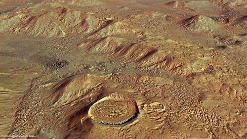 Nereidum Montes helps unlock Mars’ glacial past