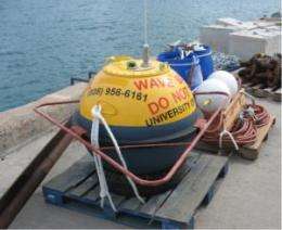 New PacIOOS wave buoy deployed in waters off Hawai'i Island