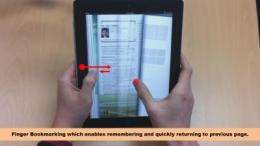New smart e-book system more convenient than paper-based books