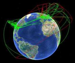 Researchers take virus-tracking software worldwide