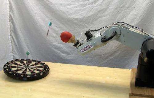Research group extends capabilities of jamming universal gripper robot arm effector (w/ video)