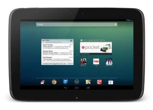 Review: Nexus tablet showcases Google media play