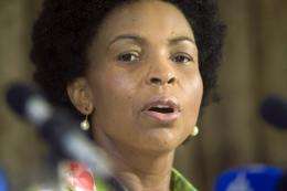 South African Minister of International Relations and cooperation Maite Nkoana-Mashabane