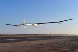 Swiss-made solar-powered aircraft Solar Impulse