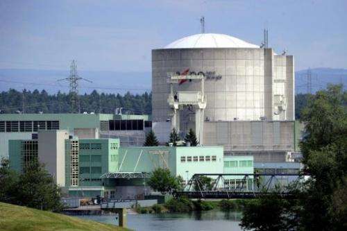 Switzerland's oldest nuclear power plant Beznau is seen near Doettingen, northern Switzerland