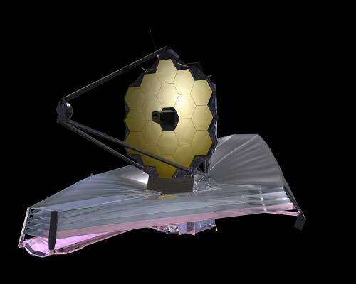 Tests under way on the sunshield for James Webb telescope