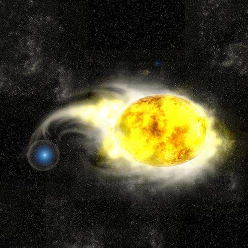 The first evidence that a yellow supergiant became a supernova