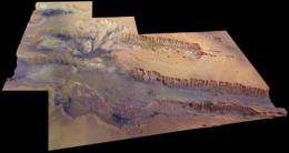 The Solar System’s grandest canyon