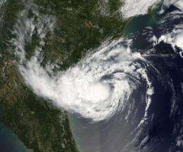 Two NASA satellites spy Alberto, the Atlantic Ocean season's first tropical storm
