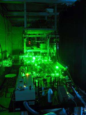 Using a laser to 'see' the smallest world