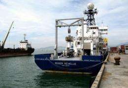US research vessel winds down visit to Vietnam as part of joint oceanographic research program
