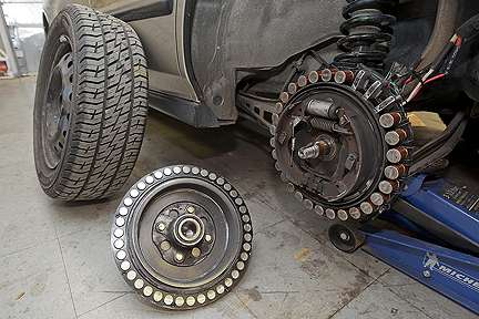 Wheel hub motor concept drives hybrid progress at MTSU
