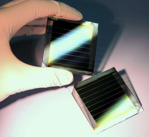 Researchers announce world record efficiency for organic photovoltaic module