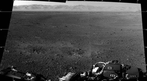 Mars crater where rover landed looks 'Earth-like'