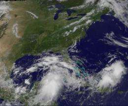 NASA sees tropical trouble brewing in southern Gulf of Mexico