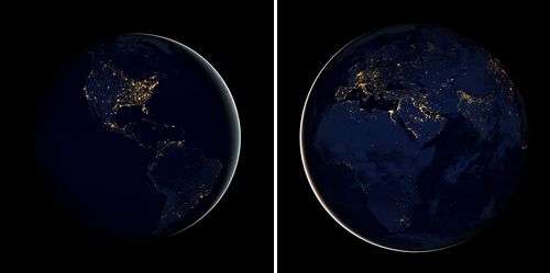 New Earth at night images reveal global light pollution problem