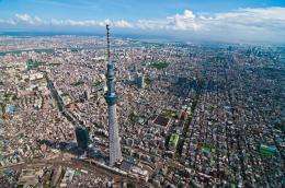 High grade steel production technologies made Tokyo Sky Tree possible