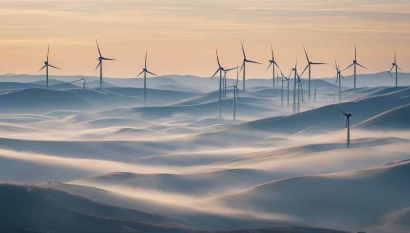 Wind turbines - bigger means more environmentally friendly