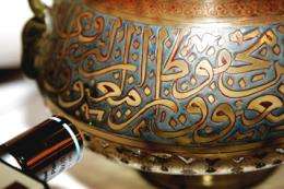 Chemistry sheds light on Mamluk lamps