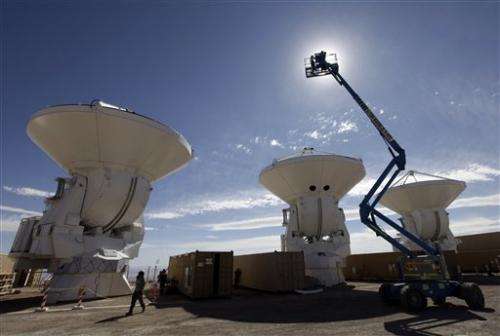 Chile's ALMA probes for origins of universe