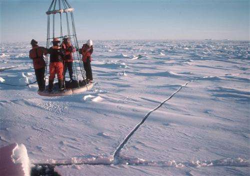 Experts: Global warming means more Antarctic ice