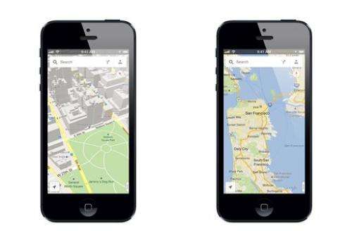 Google Maps app rockets up iTunes store list