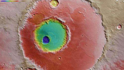 Hadley Crater provides deep insight into martian geology