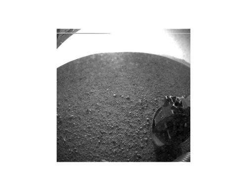 New Mars Rover Sends Higher-Resolution Image